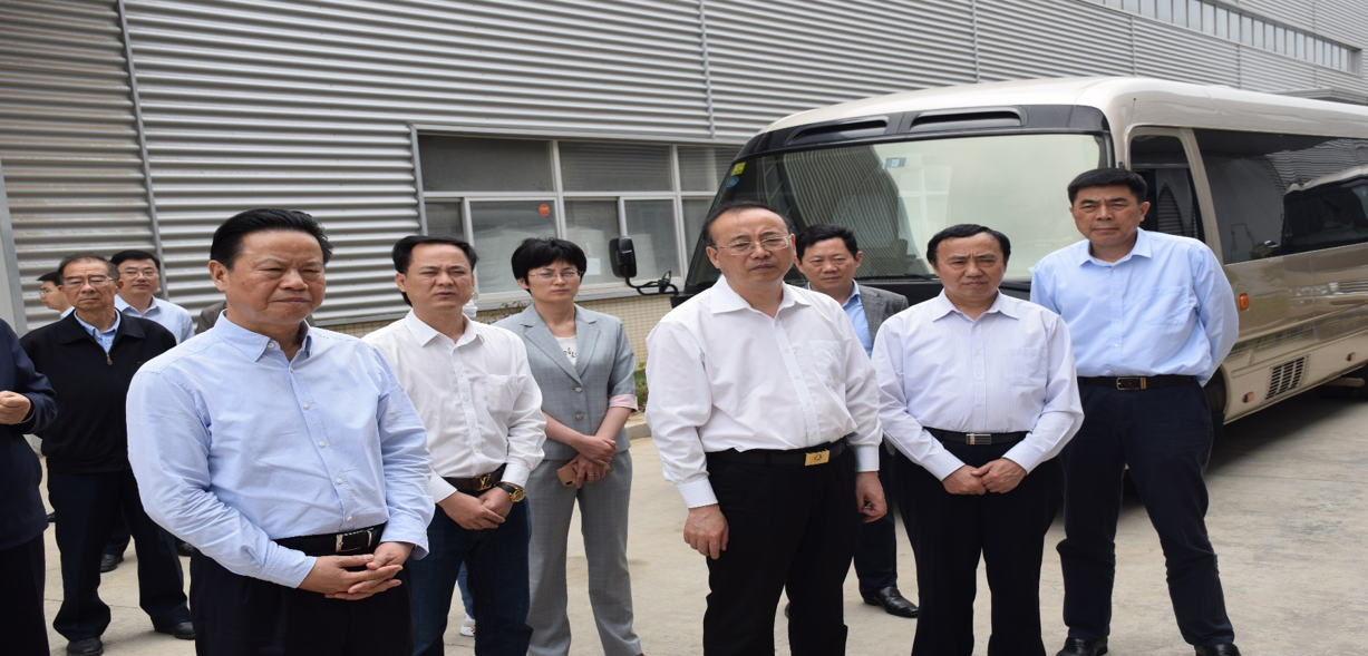 安徽省政协主席张昌尔莅临安徽友发公司视察领导